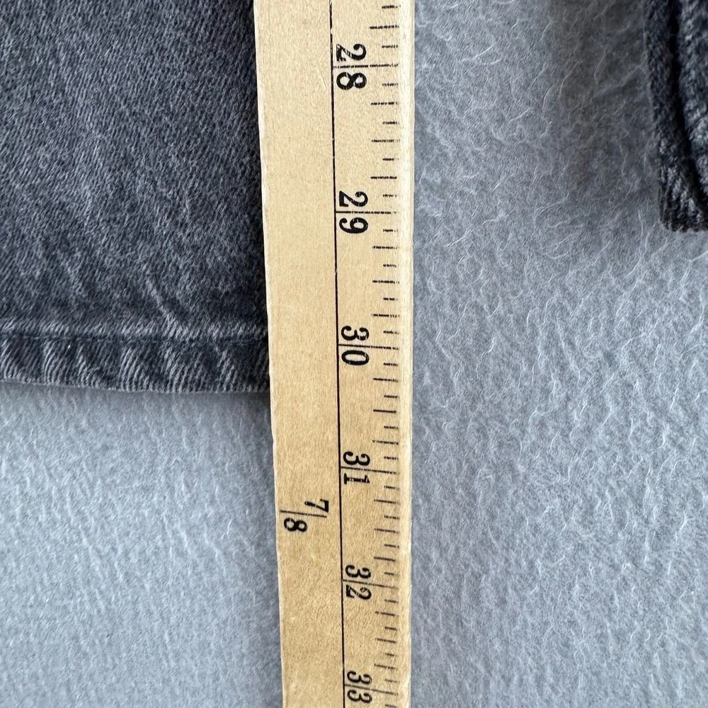 Vintage Levis Jeans Mens 29x32 (Fits 28x30) Black‎ 501 Straight 90s Made in USA